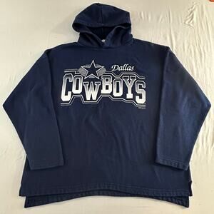 Dallas Cowboys Vintage 1993 Hoodie Men's XL Navy Blue Pullover Made in USA